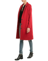 Closed Coat With Wool And Cashmere