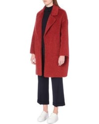 Max Mara Cocoon Mohair And Wool Blend Coat