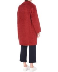 Max Mara Cocoon Mohair And Wool Blend Coat