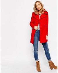 Asos Collection Coat In Retro 60s Shape