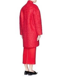 Comme Moi Oversize Wool Mohair Coat