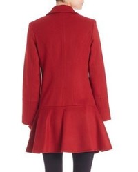 Sofia Cashmere Double Breasted Wool And Cashmere Coat