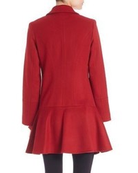 Sofia Cashmere Double Breasted Wool Cashmere Coat