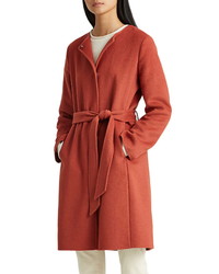 Lauren Ralph Lauren Double Face Wool Blend Coat