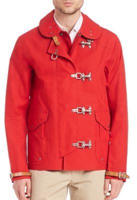 Polo Ralph Lauren Fireman Coat, $595 | Saks Fifth Avenue | Lookastic