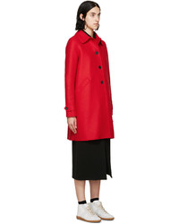 Harris Wharf London Red Wool Coat