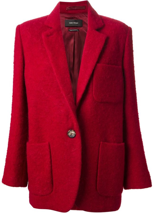 Isabel Marant Blazer Coat, $856 | farfetch.com | Lookastic