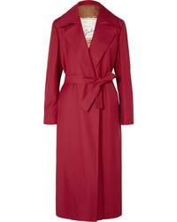 Giuliva Heritage Collection Linda Belted Wool Gabardine Coat