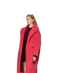 Max Mara Red Teddy Bear Coat