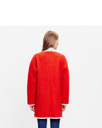 Madewell Sherpa Lined Cocoon Coat