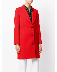 Lanvin Single Breasted Whipcord Coat