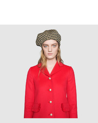 Gucci Single Breasted Wool Coat
