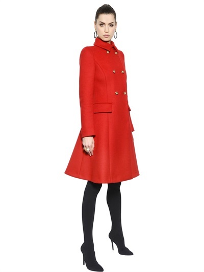 versace red coat