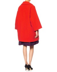 Vivetta Red Pilled Wool Sara Coat