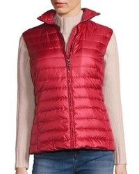 Max Mara Weekend Bombo Two In One Coat And Quilted Down Vest