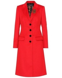 Dolce & Gabbana Wool And Cashmere Coat