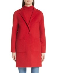 St. John Collection Wool Blend Double Face Coat