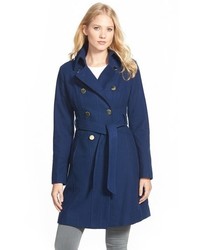 GUESS Wool Blend Trench Coat
