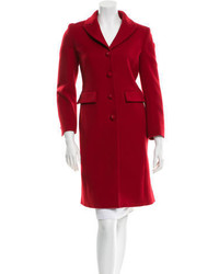 Valentino Wool Knee Length Coat
