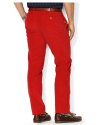 Ralph Lauren Polo Pants Classic Fit Flat Front Corduroy Pants