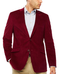 Red Corduroy Jackets for Men | Lookastic