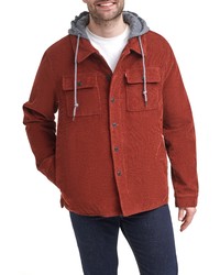 Levi's Faux Hooded Corduroy Shirt Jacket
