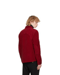 Belstaff Red Corduroy Rack Jacket