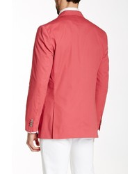 Tailorbyrd Red Two Button Notch Lapel Sports Jacket