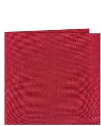 Red Cotton Pocket Square