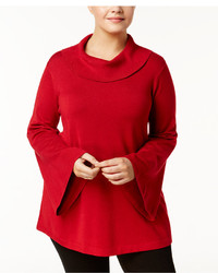 Alfani Plus Size Cowl Neck Sweater Created For Macys