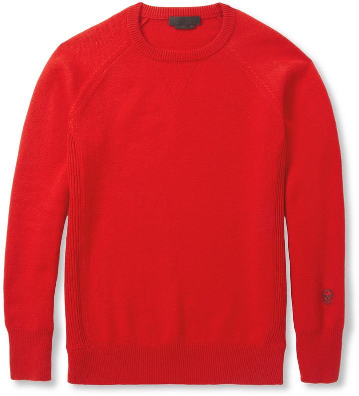 Alexander McQueen Cashmere Crew Neck Sweater | Where to buy & how to wear