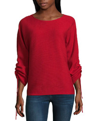 Ana Ana Long Sleeve Crew Neck Pullover Sweater
