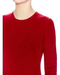 Carolina Herrera Cashmere Silk Crewneck Sweater