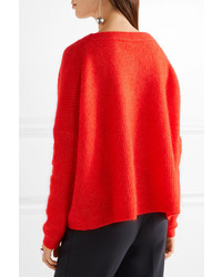 By Malene Birger Claudetta Knitted Sweater Tomato Red