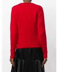 Comme Des Garçons Noir Kei Ninomiya Contrast Trim Sweater