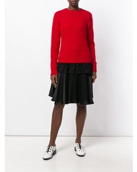 Comme Des Garçons Noir Kei Ninomiya Contrast Trim Sweater
