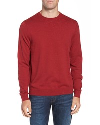 Nordstrom Men's Shop Cotton Cashmere Crewneck Sweater