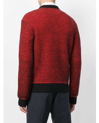 AMI Alexandre Mattiussi Crewneck Birdseye Stitch Sweater