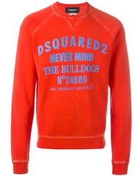 DSQUARED2 Never Mind The Bulldogs Long Sleeved Sweater