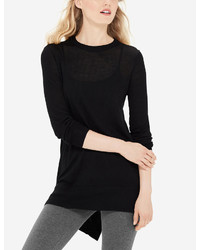 The Limited High Low Crew Neck Sweater