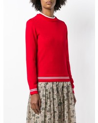 Isabel Marant Etoile Isabel Marant Toile Contrast Hem Fitted Sweater