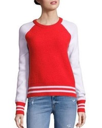 Rag & Bone Jean Jana Merino Wool Colorblock Sweater