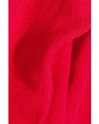 Joostricot Stretch Cotton Blend Sweater Red