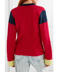 Eckhaus Latta Kermit Color Block Knitted Sweater