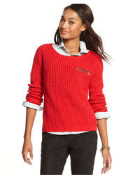 Tommy Hilfiger Long Sleeve Scoop Neck Sweater