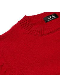 A.P.C. Milord Wool And Cashmere Blend Sweater