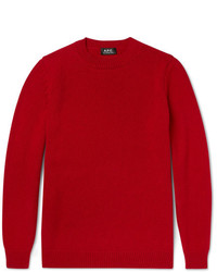 A.P.C. Milord Wool And Cashmere Blend Sweater