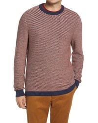 Nordstrom Mini Pattern Crewneck Sweater