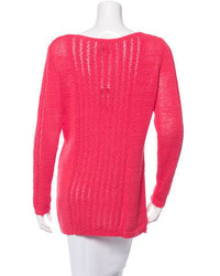 Rachel Zoe Open Knit Long Sleeve Sweater W Tags