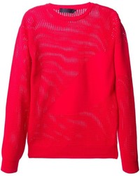 Alexander McQueen Perforated Sweater